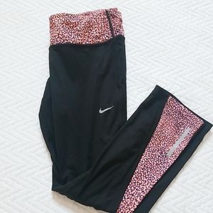 Nike Running Leopard/Black Pants